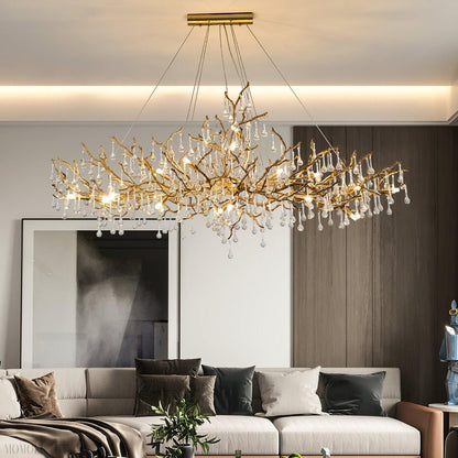 Drios Rain Chandelier-Nobipets