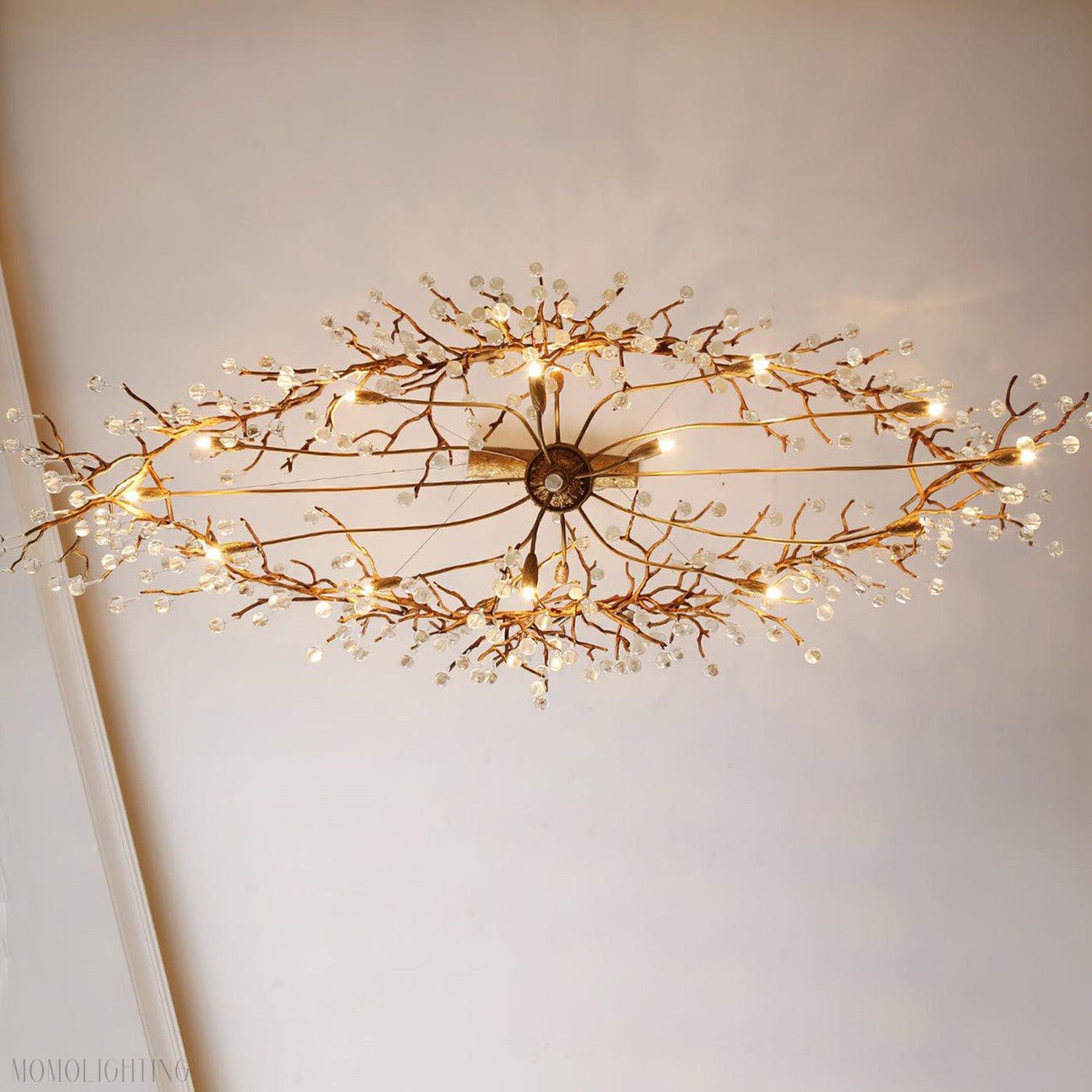 Drios Rain Chandelier-Nobipets