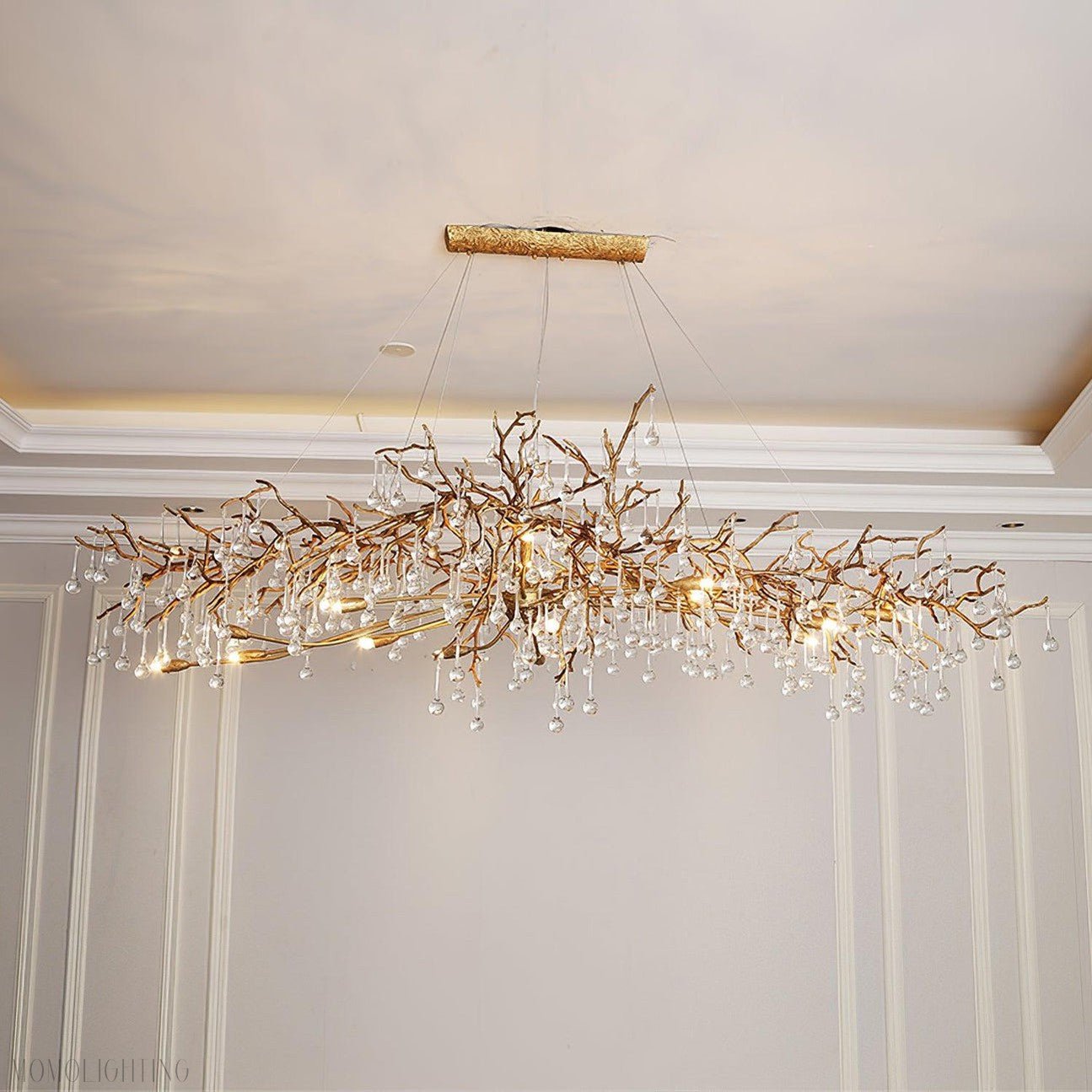 Drios Rain Chandelier-Nobipets