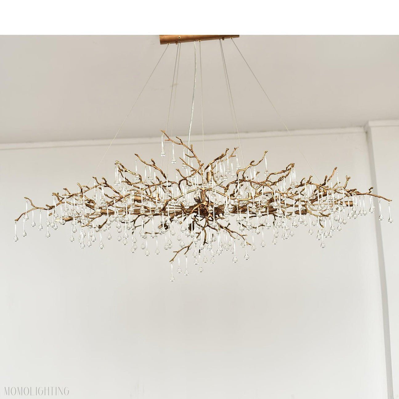 Drios Rain Chandelier-Nobipets