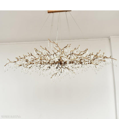 Drios Rain Chandelier-Nobipets