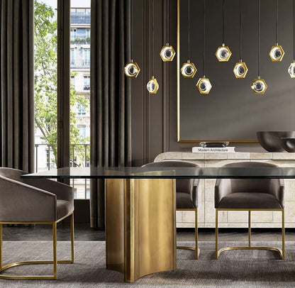 Eclatant Linear Chandelier W72''-Nobipets