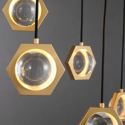 Eclatant Linear Chandelier W72''-Nobipets