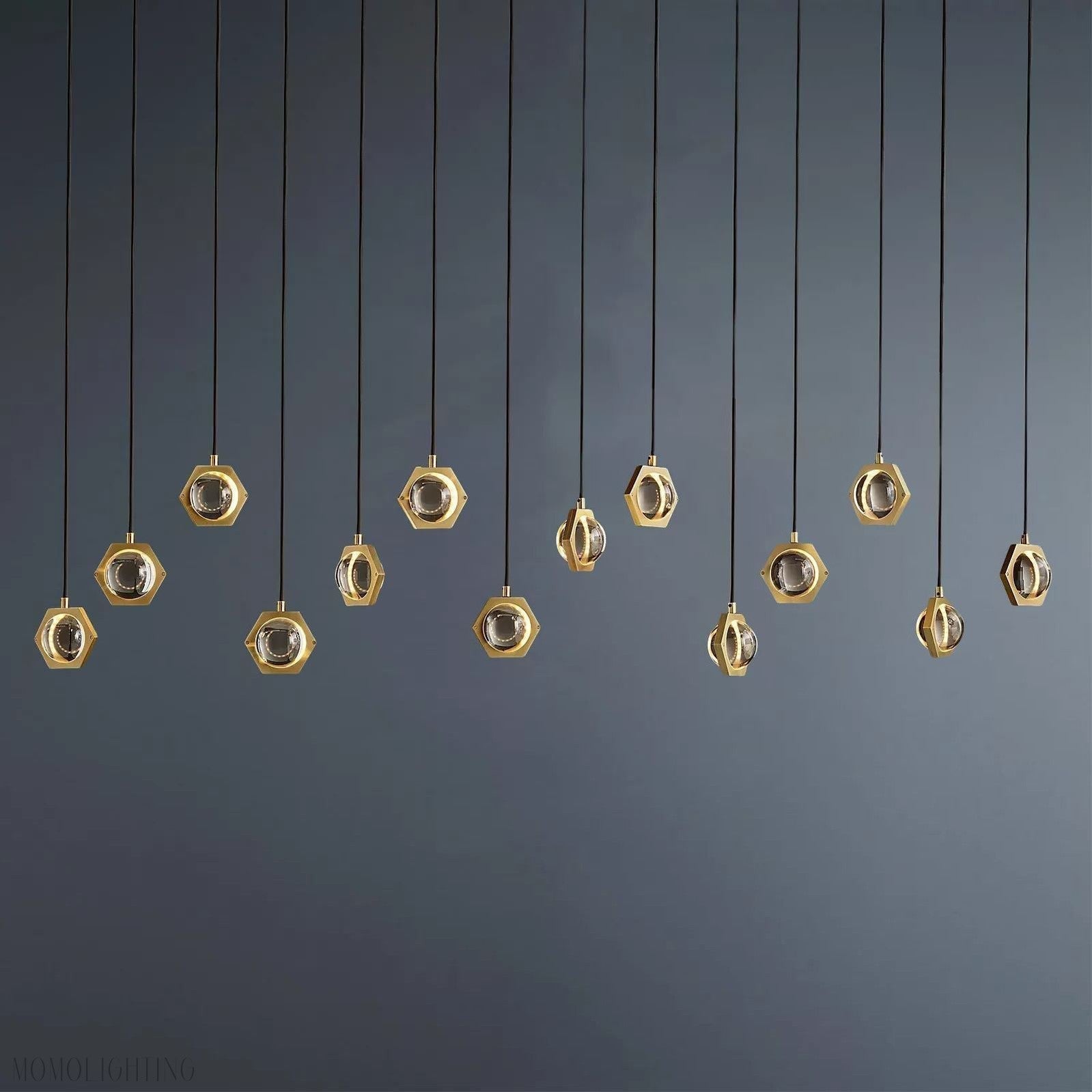 Eclatant Linear Chandelier W72''-Nobipets