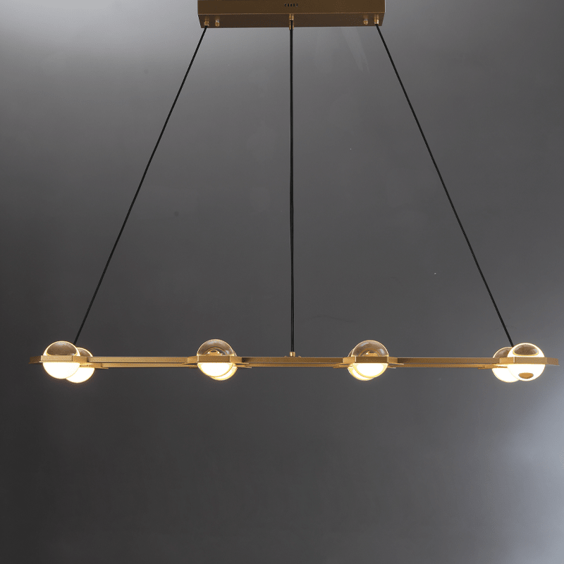 Eclatant Rectangular Chandelier 54" 72"-Nobipets