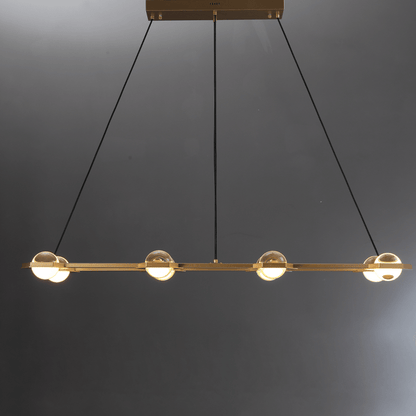 Eclatant Rectangular Chandelier 54" 72"-Nobipets