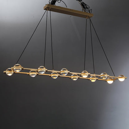 Eclatant Rectangular Chandelier 54" 72"-Nobipets