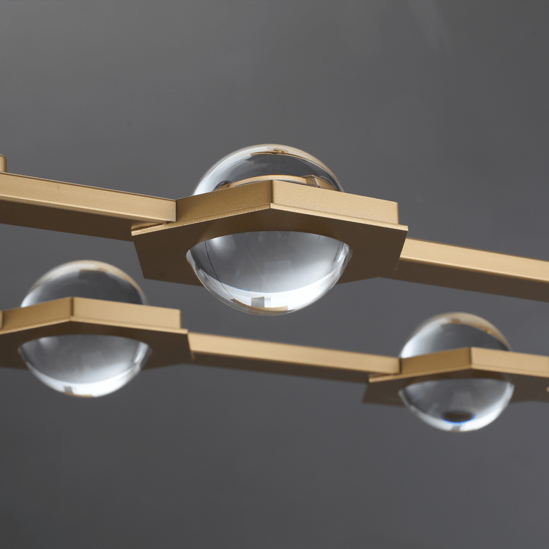 Eclatant Rectangular Chandelier 54" 72"-Nobipets