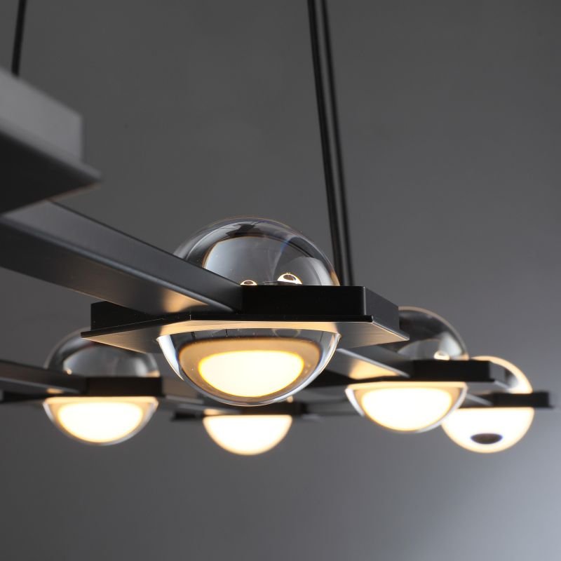 Eclatant Rectangular Chandelier 54" 72"-Nobipets