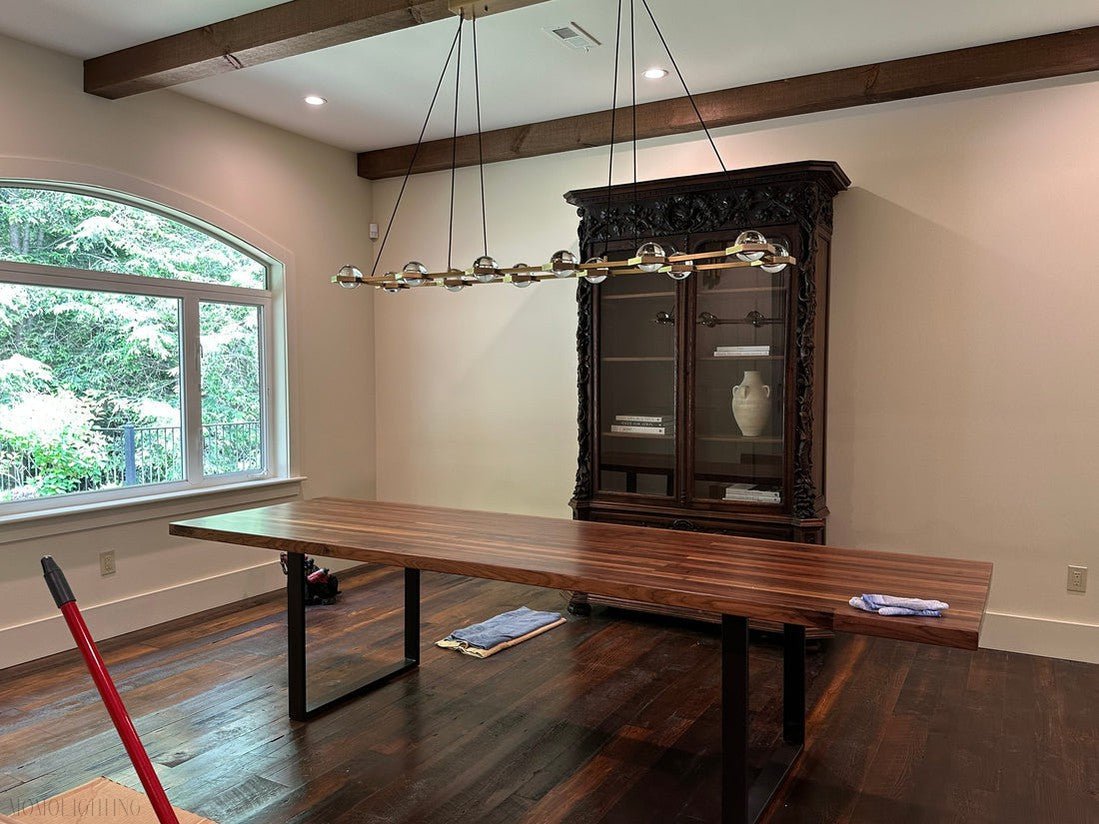 Eclatant Rectangular Chandelier 54" 72"-Nobipets