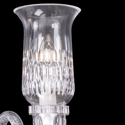 Elegance Crystal Cup Baccarat Wall Sconce