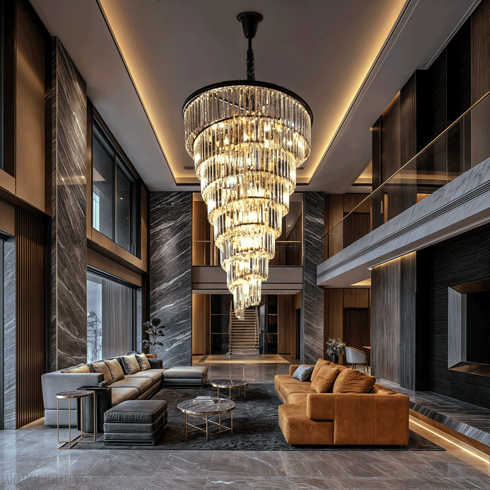 Elena Foyer & Staircase Chandelier-Nobipets