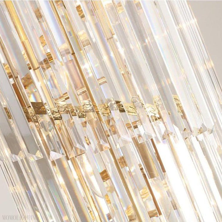 Elian Gillani 2-Story Crystal Chandelier-Nobipets