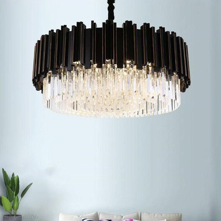 Elian Lason Crystal Chandelier-Nobipets