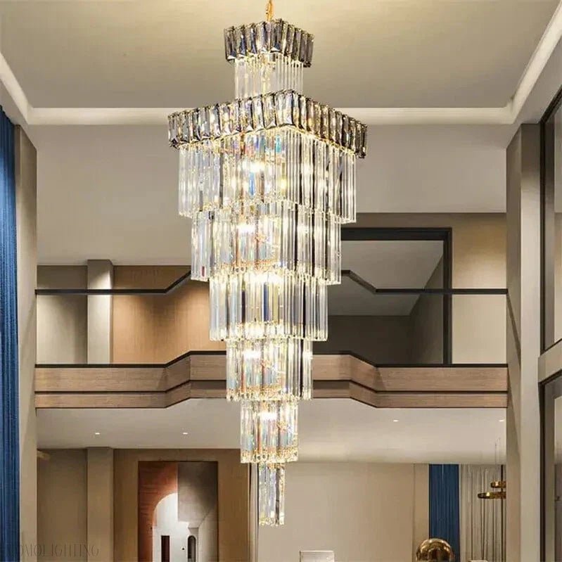 Elsa Foyer & Staircase Chandelier-Nobipets