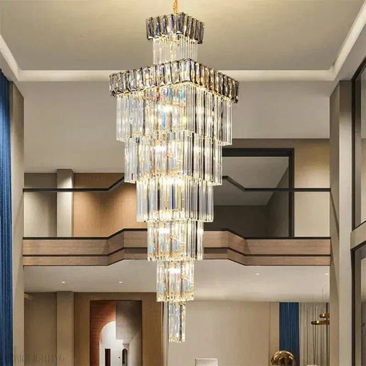 Elsa Foyer & Staircase Chandelier-Nobipets