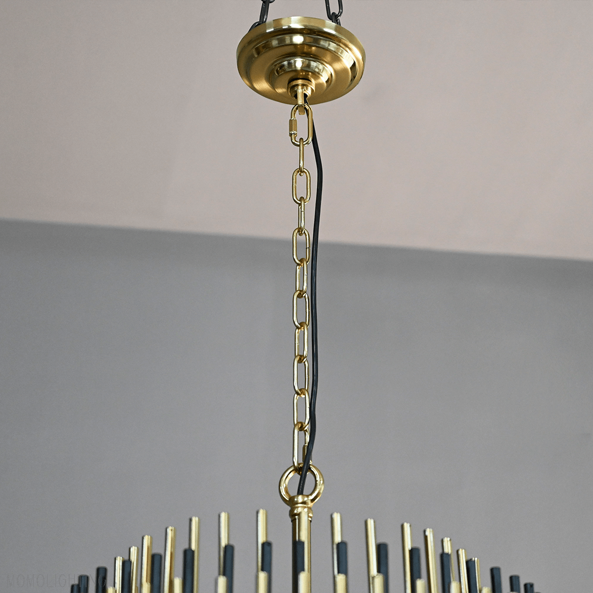 Emily Industrial Wind Round Chandelier 24" 32" 42"-Nobipets