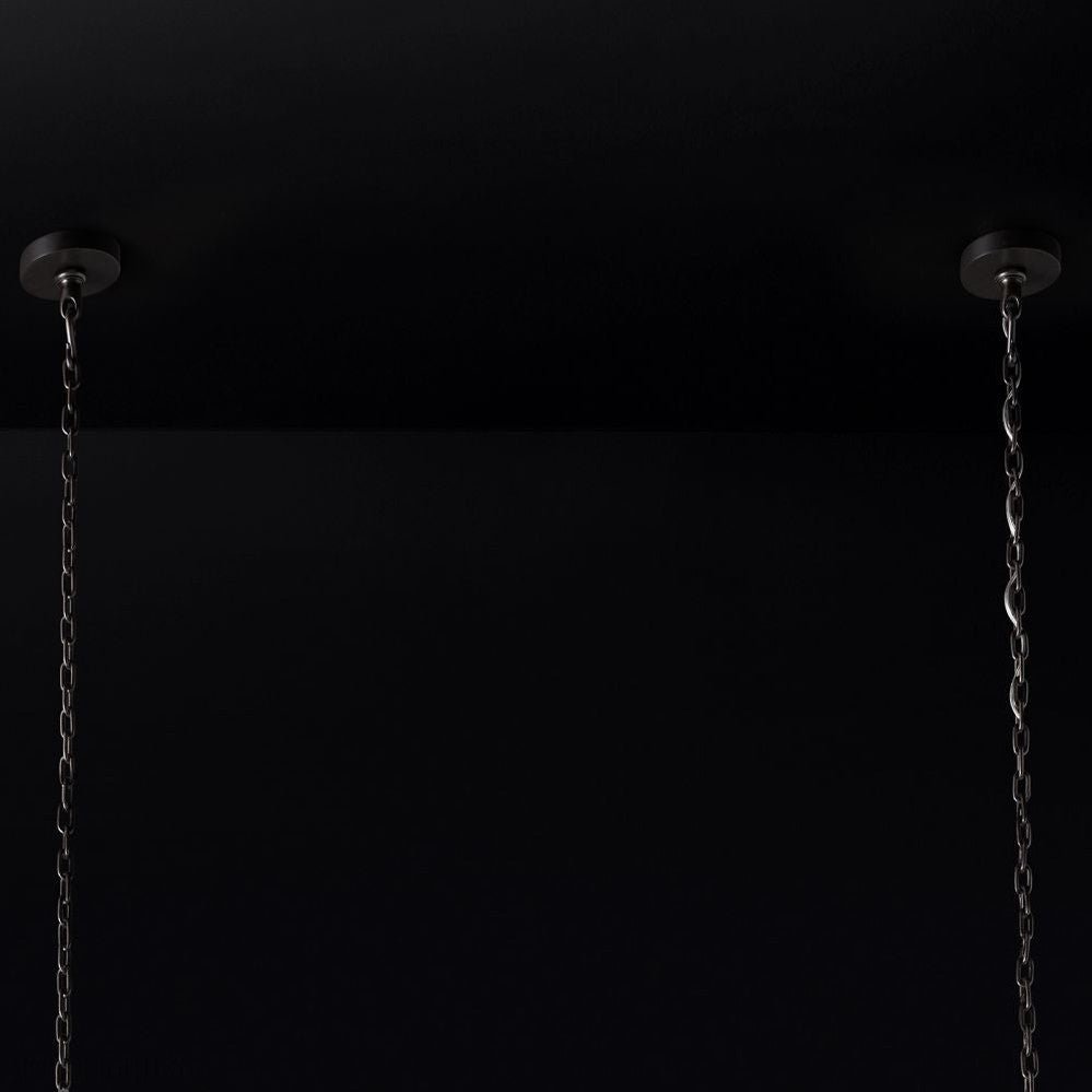 Emily Rectangle Chandelier 54"-Nobipets