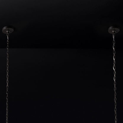 Emily Rectangle Chandelier 54"-Nobipets