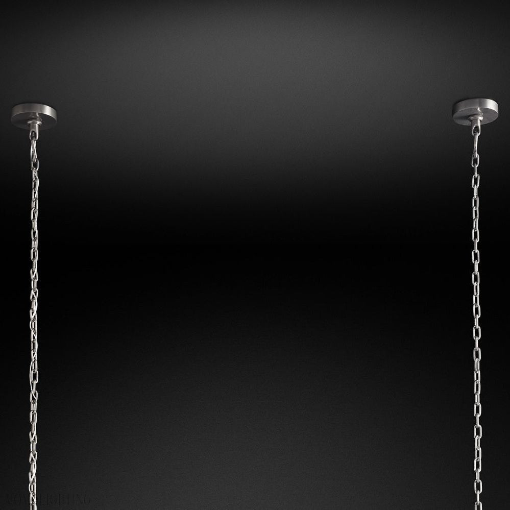 Emily Rectangle Chandelier 54"-Nobipets