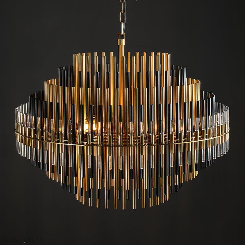 Emily Round Chandelier 24"/32"/42"-Nobipets