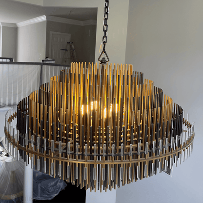 Emily Round Chandelier 24"/32"/42"-Nobipets