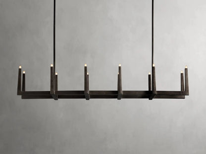 Emmet Linear Chandelier 48''60''72''W-Nobipets