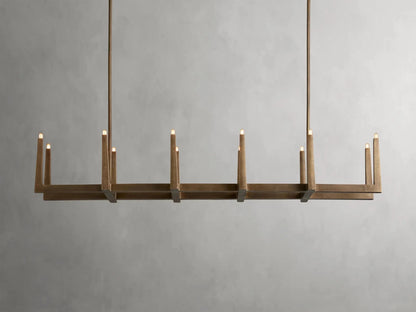 Emmet Linear Chandelier 48''60''72''W-Nobipets