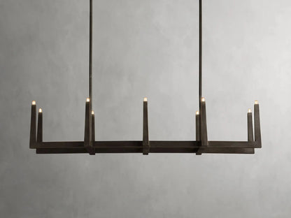 Emmet Linear Chandelier 48''60''72''W-Nobipets