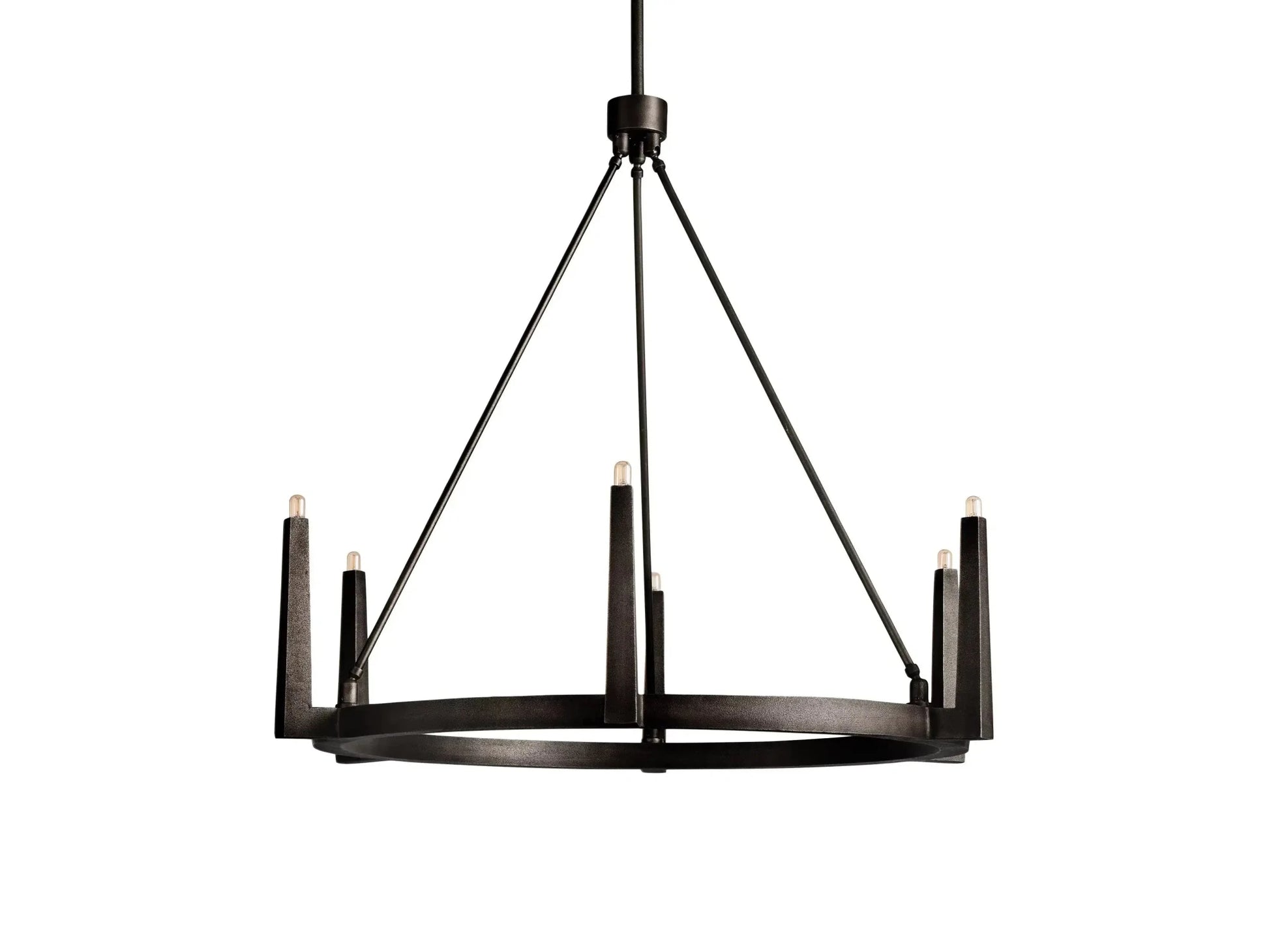 Emmet Round Chandelier 42''54''-Nobipets