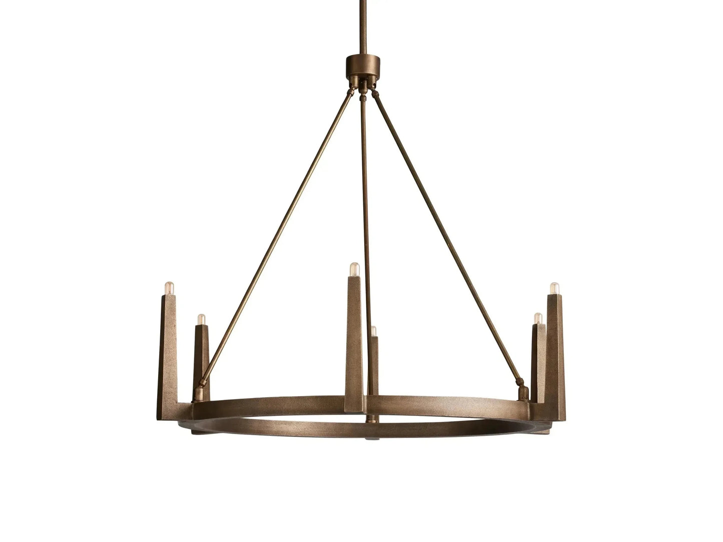 Emmet Round Chandelier 42''54''-Nobipets