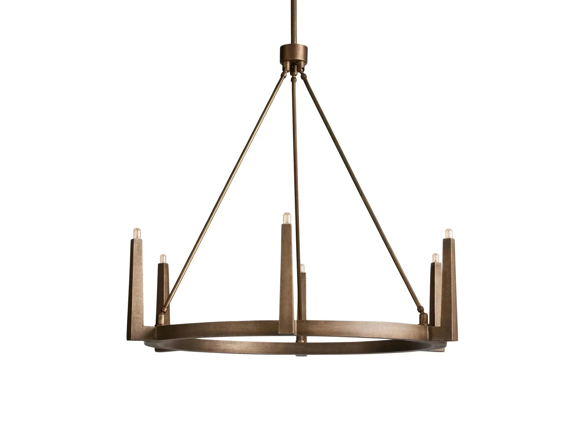 Emmet Round Chandelier 42''54''-Nobipets