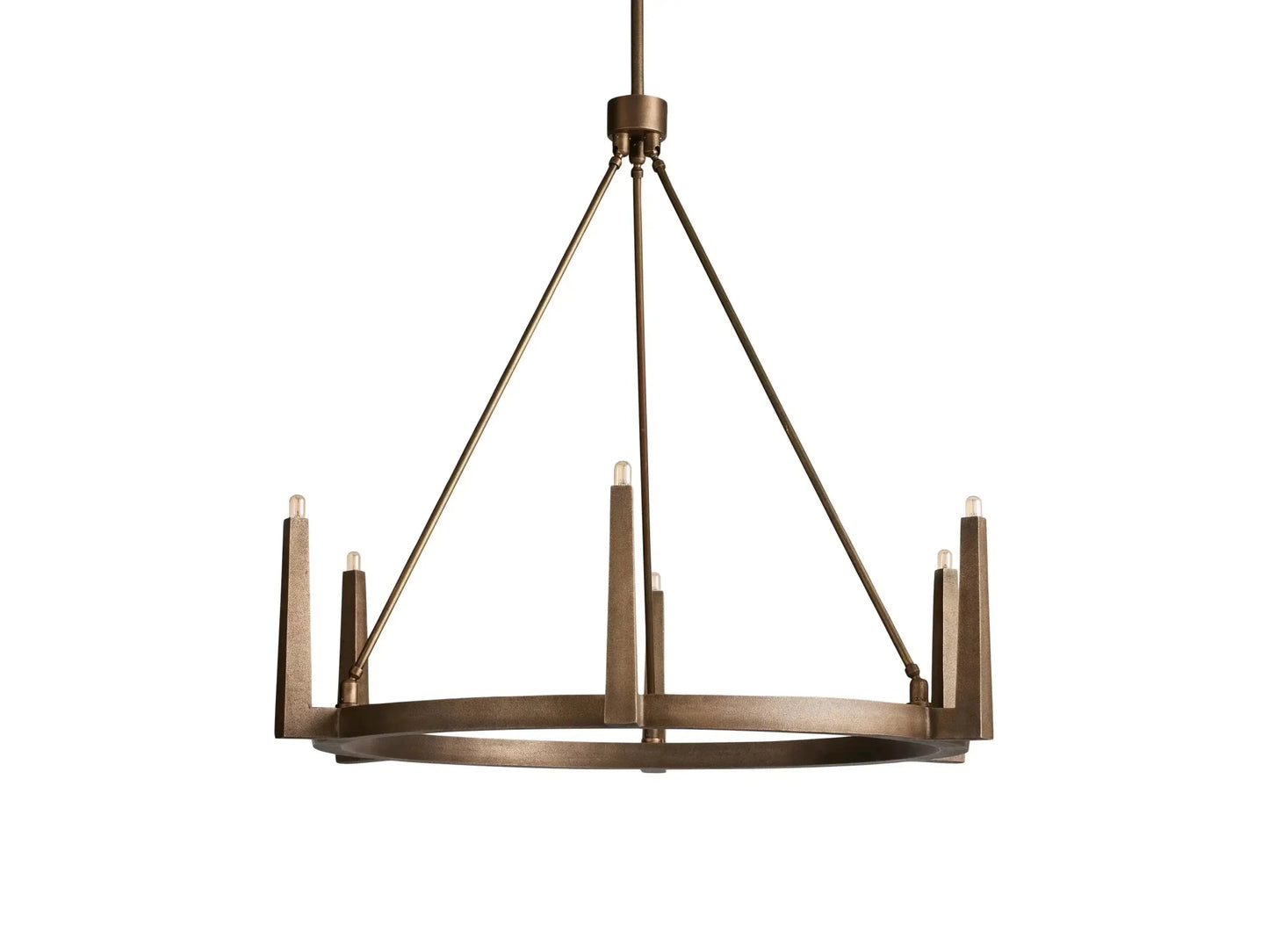 Emmet Round Chandelier 42''54''-Nobipets