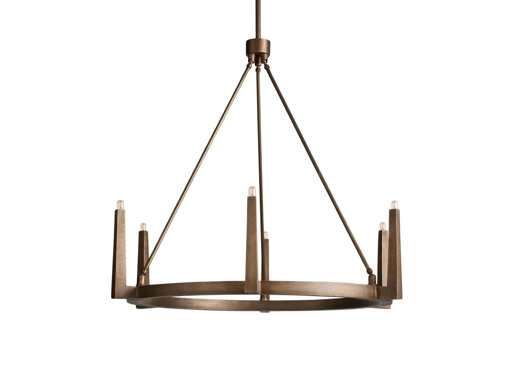 Emmet Round Chandelier 42''54''-Nobipets