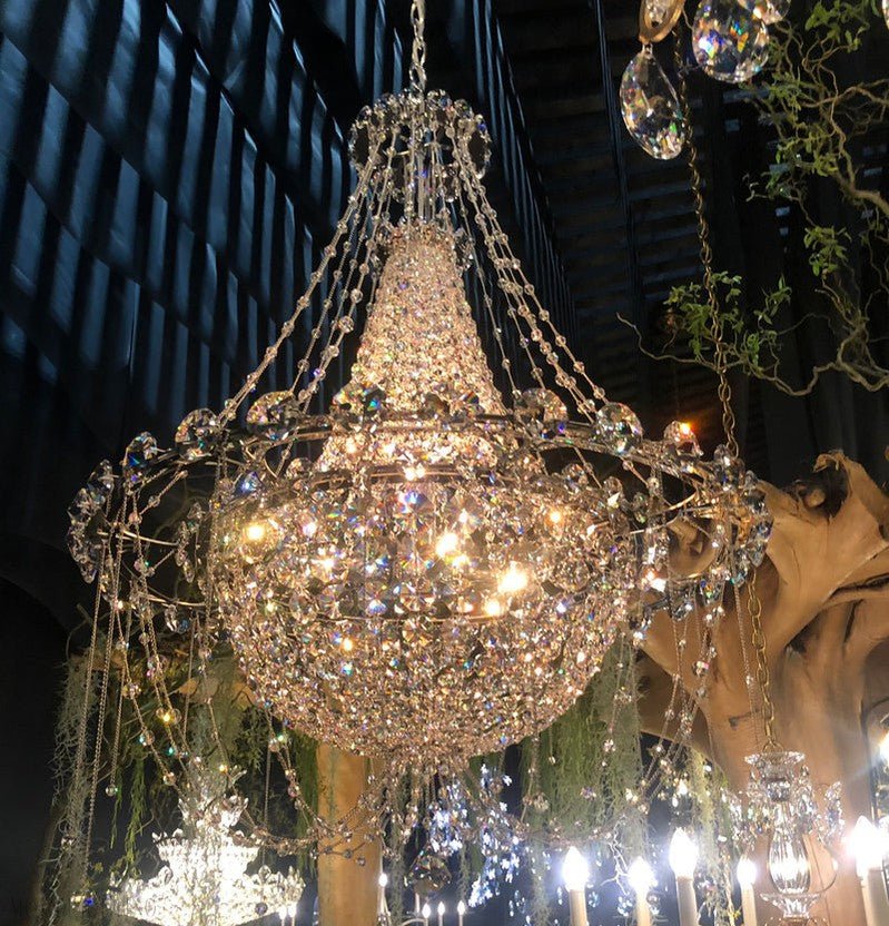 Empire Crystal Chandelier 22“/40“/52”-Nobipets