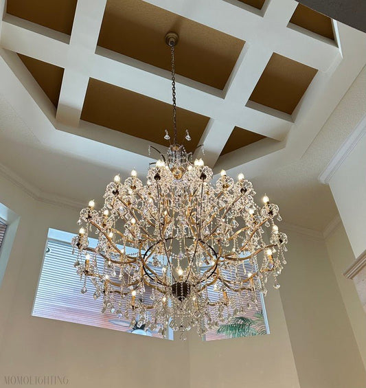 Empire Maria Theresa Crystal Chandelier 60” /50-LIGHT-Nobipets