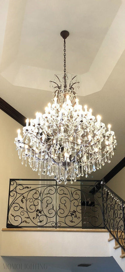 Empire Maria Theresa Crystal Chandelier 60” /50-LIGHT-Nobipets