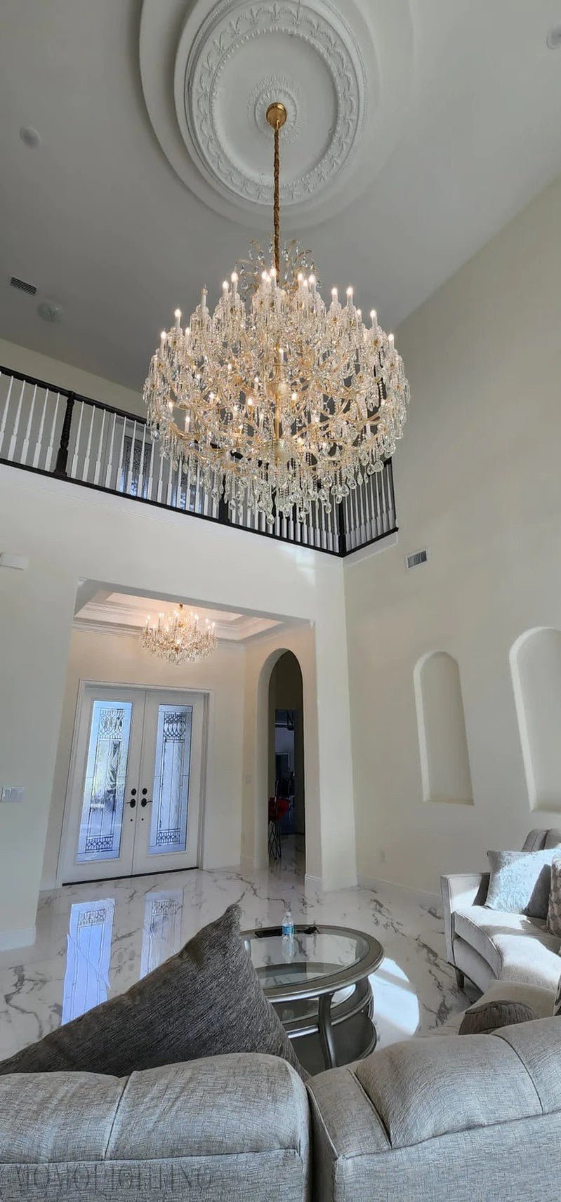 Empire Royal Crystal Chandelier 60”-Nobipets