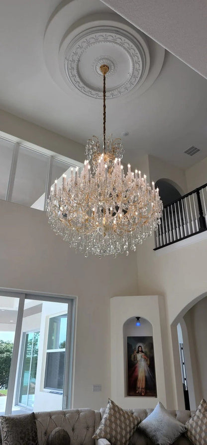 Empire Royal Crystal Chandelier 60”-Nobipets