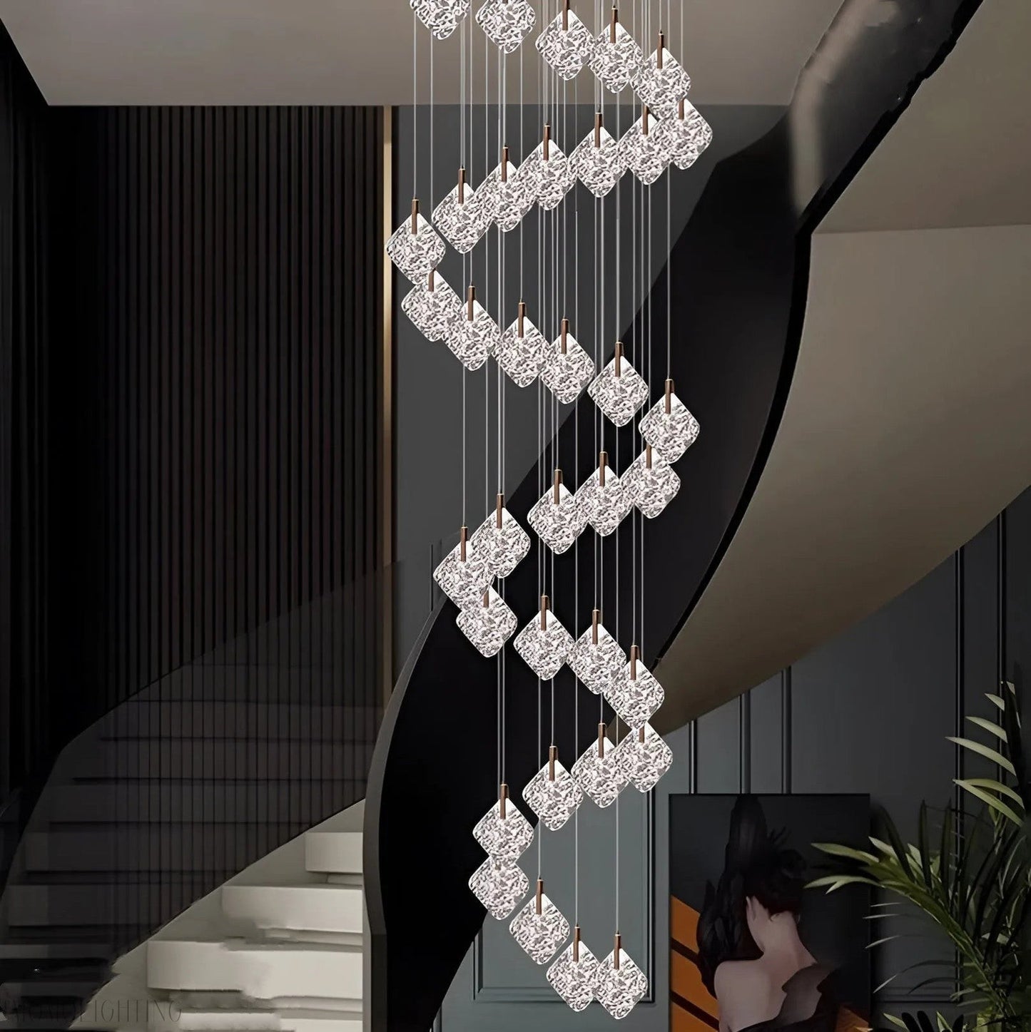 Evelina Crystal Chandelier-Nobipets