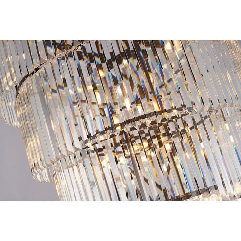 Extra Large 7-Tier Luxury Crystal Chandelier in Black/Coffee/Gold/Chrome Finish Color-Nobipets