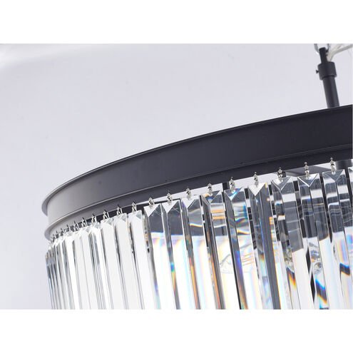Extra Large 7-Tier Luxury Crystal Chandelier in Black/Coffee/Gold/Chrome Finish Color-Nobipets