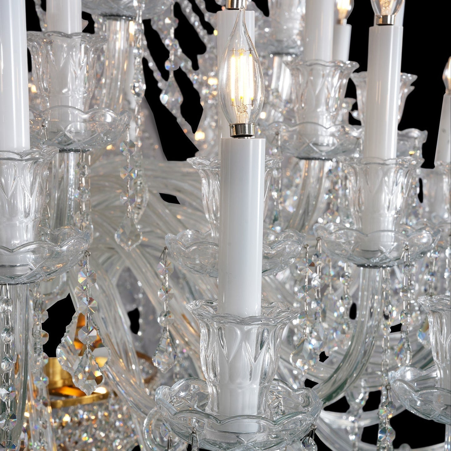 Extra Large Classic Traditional Crystal Chandelier 60/72/90 Lights for Hotel, Showroom, Foyer , Wedding Hall,Coffee Shop