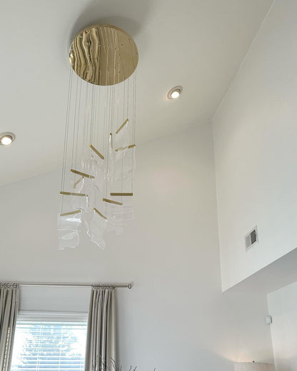 Extra Large Modern Acrylic Chandelier for Staircase/Foyer/Villa/Hall-Nobipets