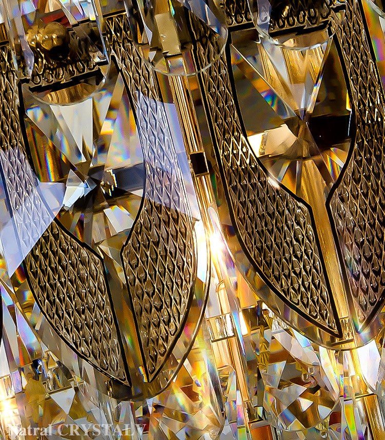 Extra Large Multi-tiered Empire Crystal Chandelier for Big Hallway/Foyer/Staircase-Nobipets