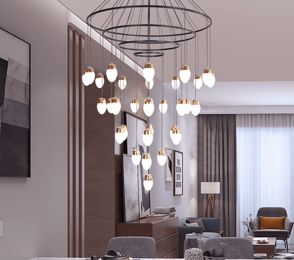 Extra Large Post-Modern Multi-tier Chandelier for High-ceiling Room/Stairs-Nobipets