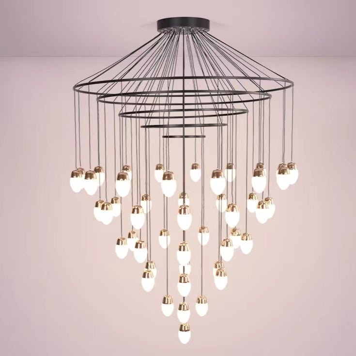 Extra Large Post-Modern Multi-tier Chandelier for High-ceiling Room/Stairs-Nobipets