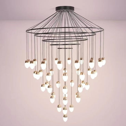 Extra Large Post-Modern Multi-tier Chandelier for High-ceiling Room/Stairs-Nobipets