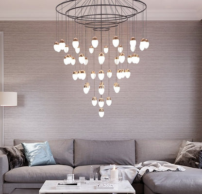Extra Large Post-Modern Multi-tier Chandelier for High-ceiling Room/Stairs-Nobipets