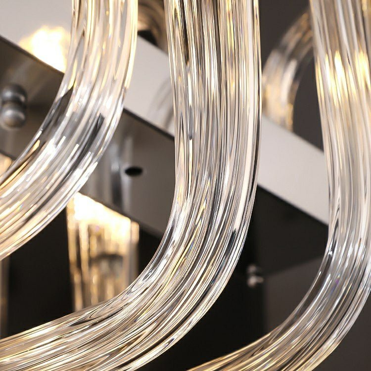 Fashion 12/ 16/ 32 Lights Glass Chandelier Classic Candle Style Ceiling Light Fixture For Living/ Dining Room Decoration-Nobipets